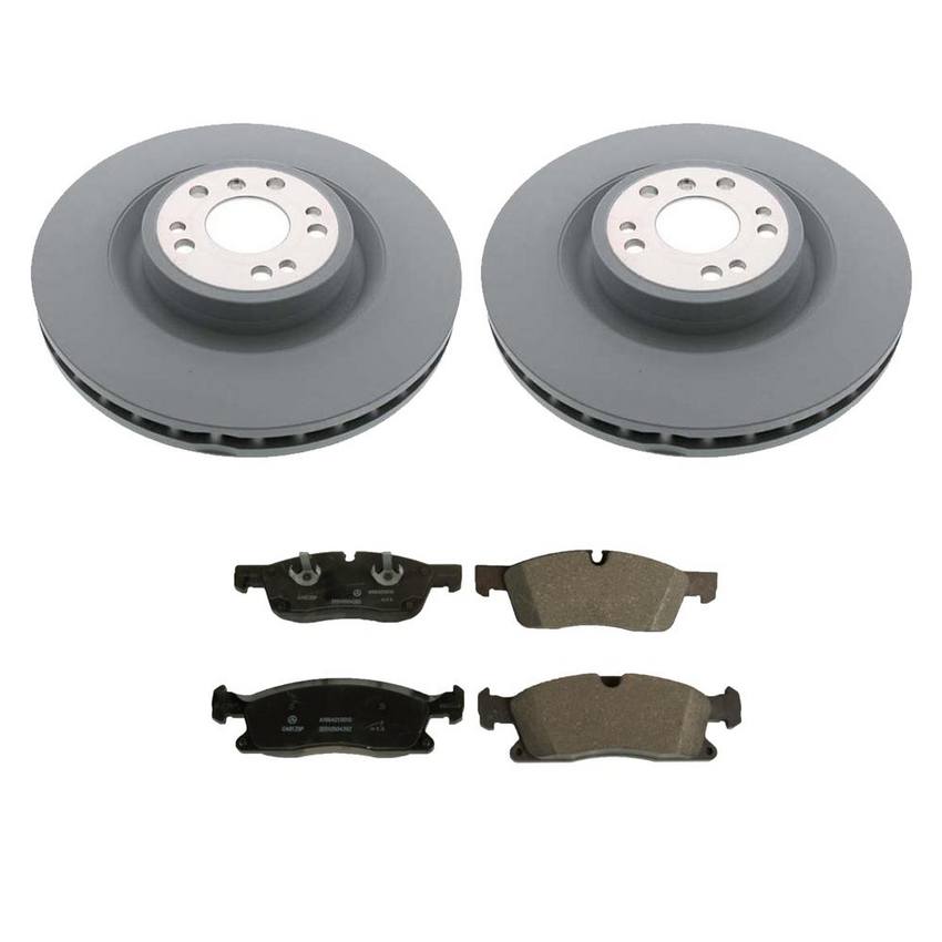 Mercedes Disc Brake Pad and Rotor Kit - Front (350mm) 1664211400